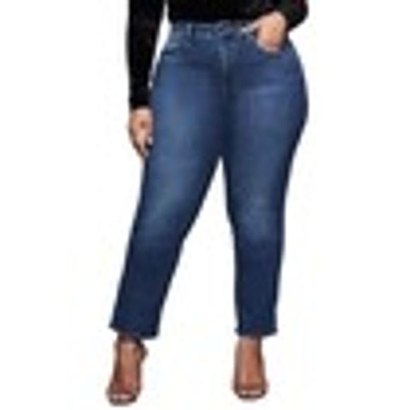 NWT Good American Size 10 Good Straight Jeans - Picture 11 of 12